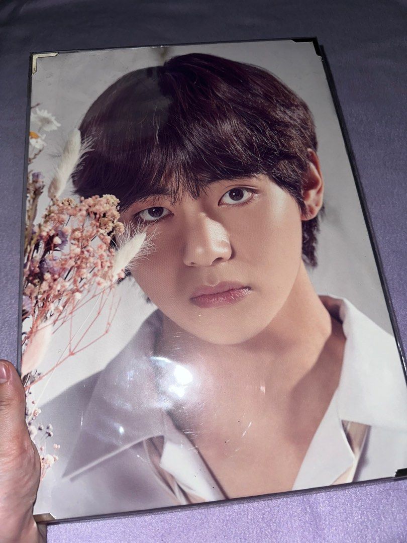 BTS Love Yourself V premium photo (Category: K-Wave Merchandise) located in Davao. Submitted by taejalalsells (Listing ID 1321247148, Image 1). Description: Bought this from a reseller at an exaggerated price. I can not prove its authenticity but I still consider it as one. Buy at your own risk..