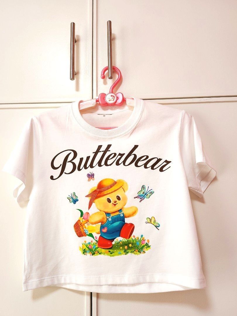 Butterbear Crop Top - Medium, Women's Fashion, Tops, Other