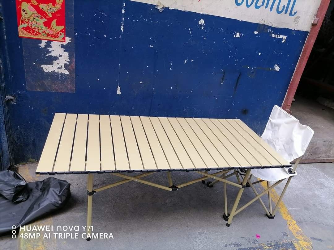 CAMPING TABLE FOLDABLE SMALL MEDIUM LARGE (Category: Tables & Sets) located in Quezon City. Submitted by fconnie15407950 (Listing ID 1321136435, Image 3). Description: .