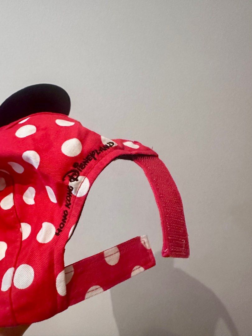 Cap Mini Mouse (Category: Babies & Kids Fashion) located in Makati City. Submitted by corplady (Listing ID 1321199101, Image 3). Description: Embroidered Used Once less than 30mins Selling price P600.00/pc Original Price: HKD 179.00 approx: P1,300.00 each adjustable Mom 57-59cm SOLD Dad 57-60cm SOLD Daughter 2-5yo AVAILABLE.