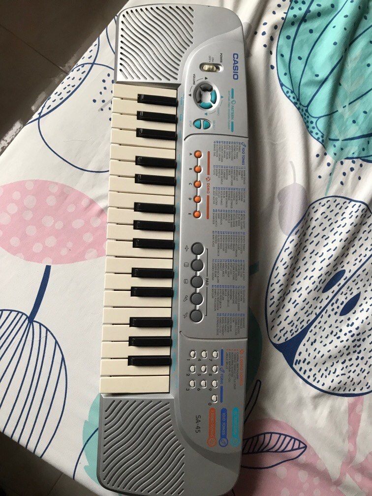 Casio Keyboard SA 45 Hobbies Toys Music Media Musical Instruments on Carousell