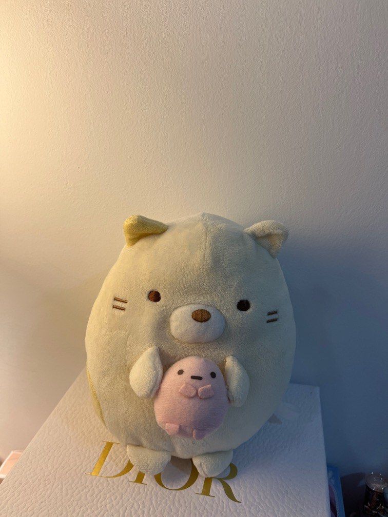 San x Sumikko Gurashi Neko Cat Plush Small Hobbies Toys Toys Games on Carousell