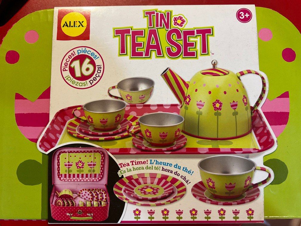Alex tin tea set online