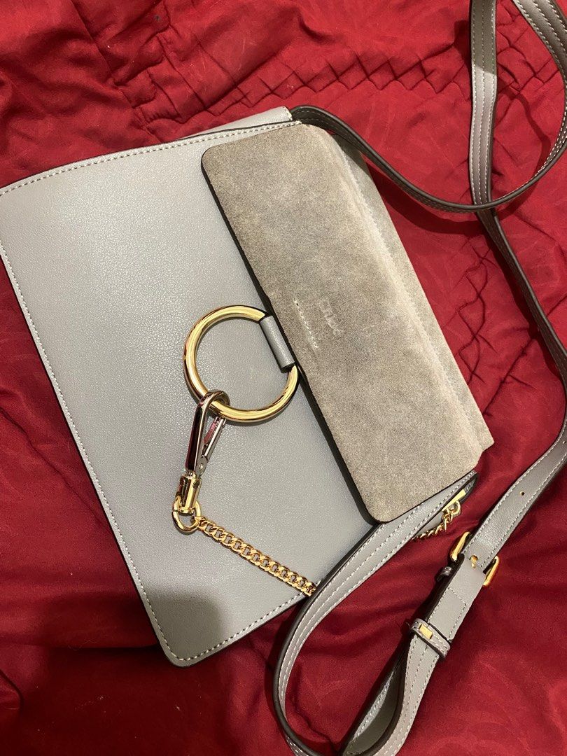 chloe Bag small faye shoulder bag, Barang Mewah, Tas Dompet di