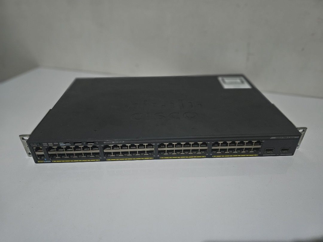 Cisco Catalyst 2960-X Switch Series (Category: Networking) located in Pasay City. Submitted by xsamskie (Listing ID 1321251116, Image 2). Description: WS-C2960X-48TD-L Model: WS-C2960X-48TD-L Catalyst 2960-X Switch Detail: Catalyst 2960-X 48 GigE, 2 x 10G SFP+, LAN Base.