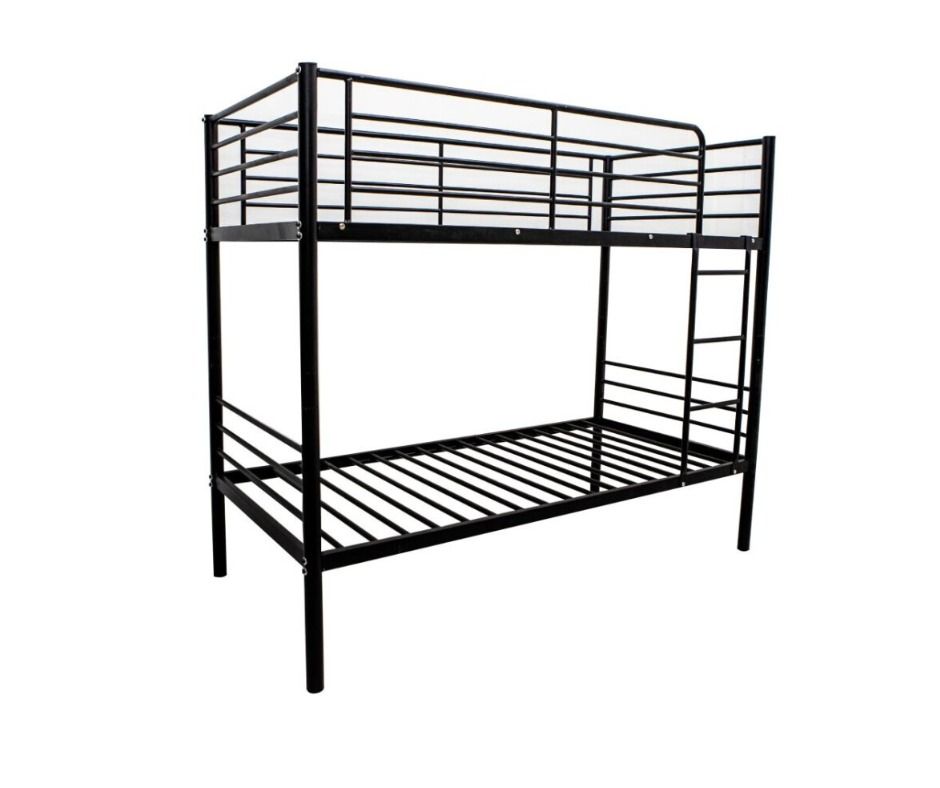 City King Single Bunk Bed Black 669.99, Home & Furniture, Furniture