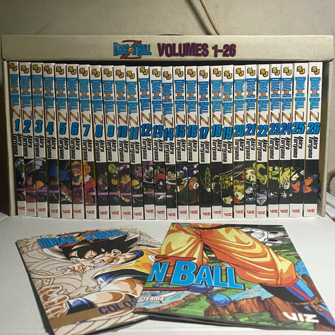 Dragon Ball Z Complete Box Set : Vols. 1-26 with premium (Dragon Ball Z Complete Box Set) English Manga Dragon Ball Z Complete Box Set : Vols. 1-26 with premium (Dragon Ball Z Complete Box Set) English Manga