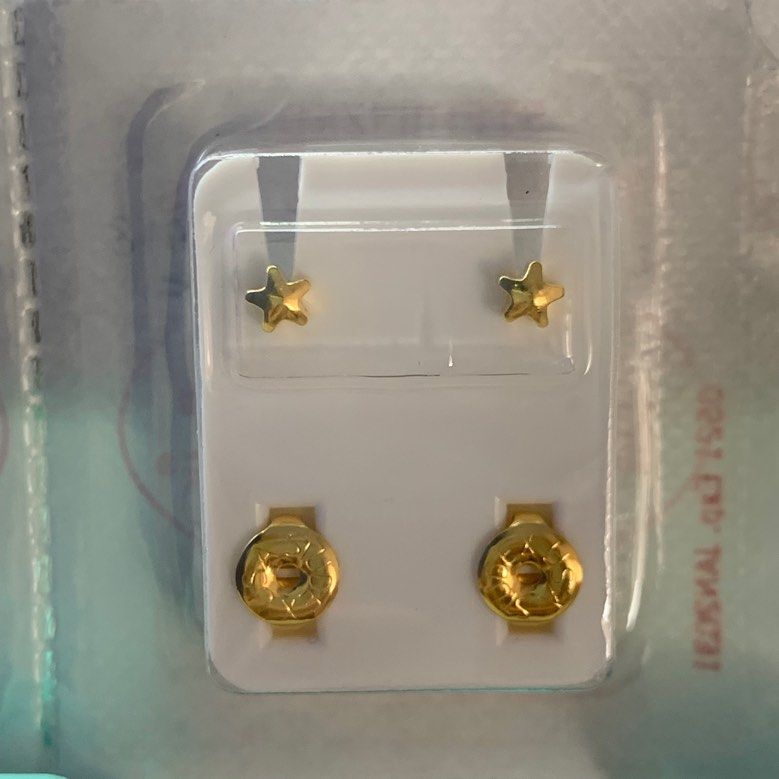 Earrings Sterilised ear piercing studs