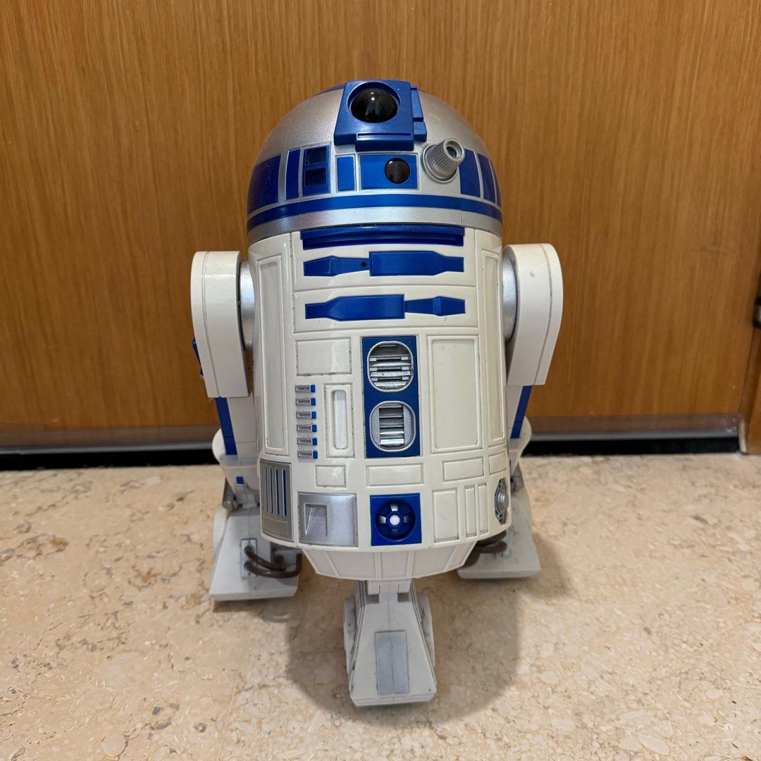 For Display LARGE STAR WARS R2D2 ASTROMECH DROID Interactive