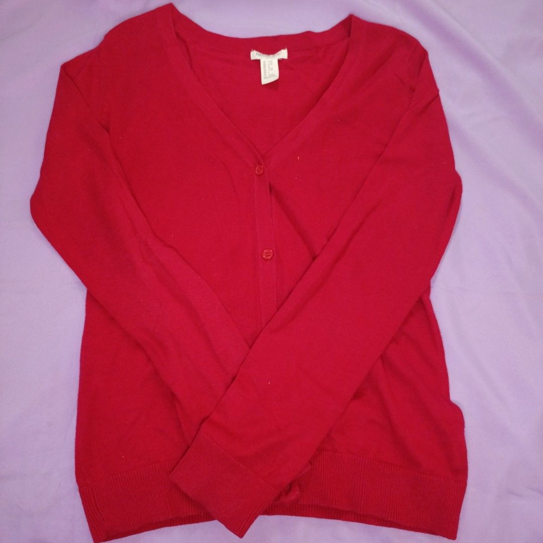 Forever 21 red cardigan online