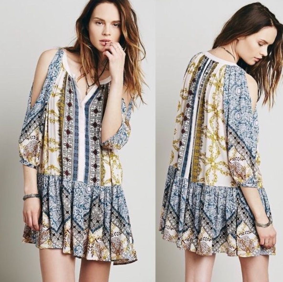 Free people cold shoulder dress new arrivals