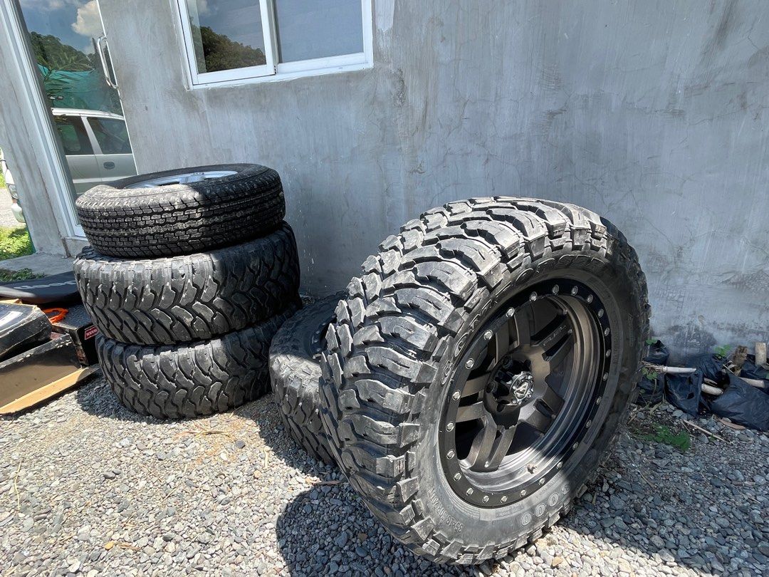 Fuel 20” mags and tires (Category: Mags and Tires) located in Angeles City. Submitted by shopmycloset_101 (Listing ID 1321205261, Image 3). Description: .