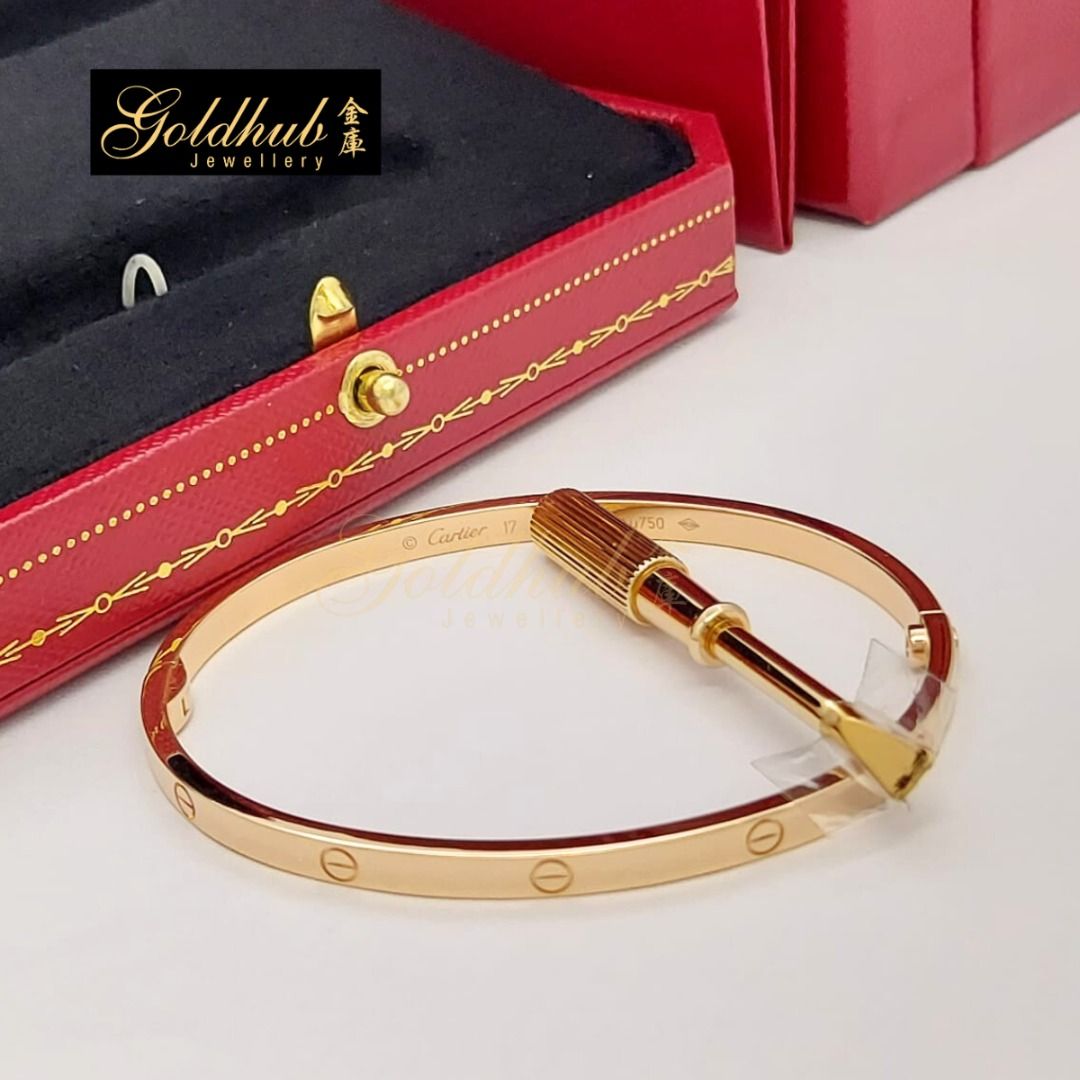 Cartier love bracelet certificate sale