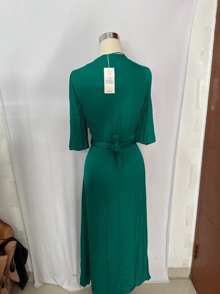 oysho dress green oysho green dress