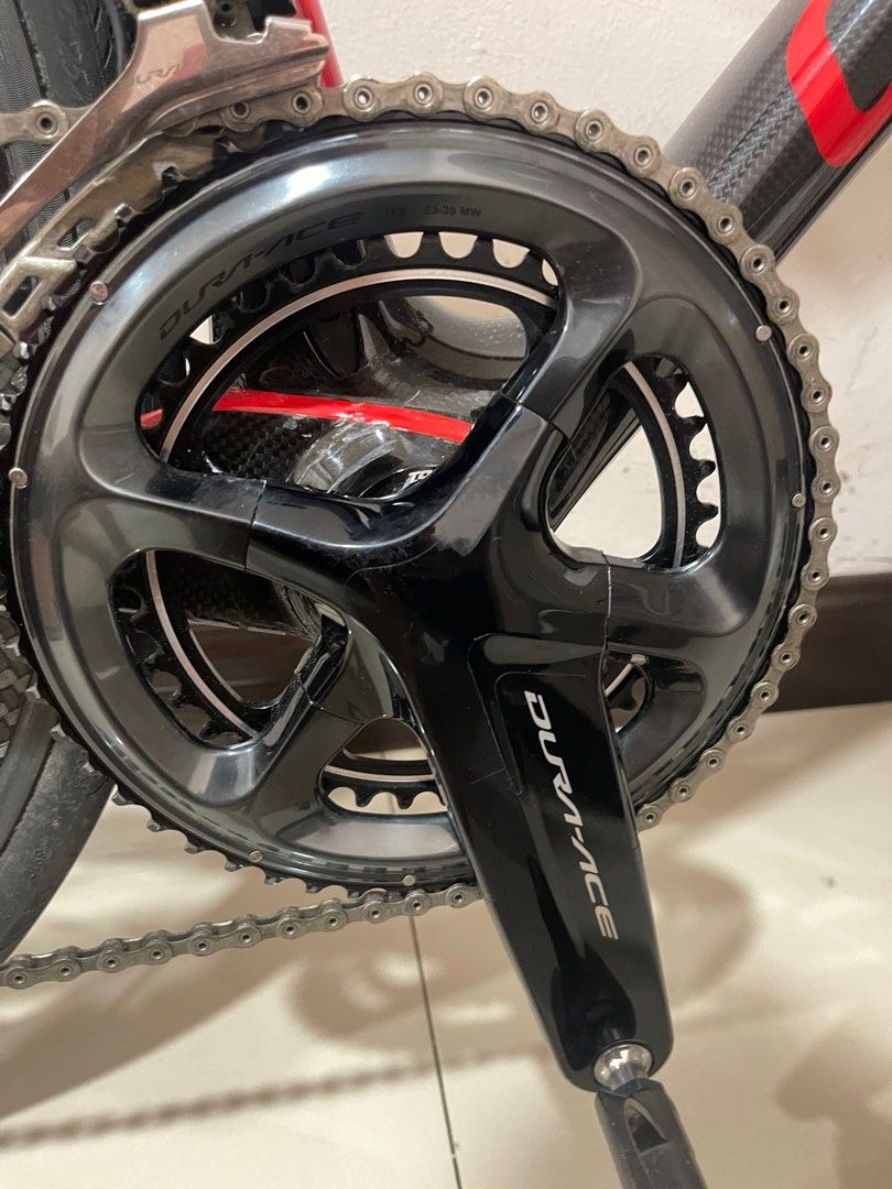 Pédalier shimano dura ace 9100 53/39 11v - Équipements vélos