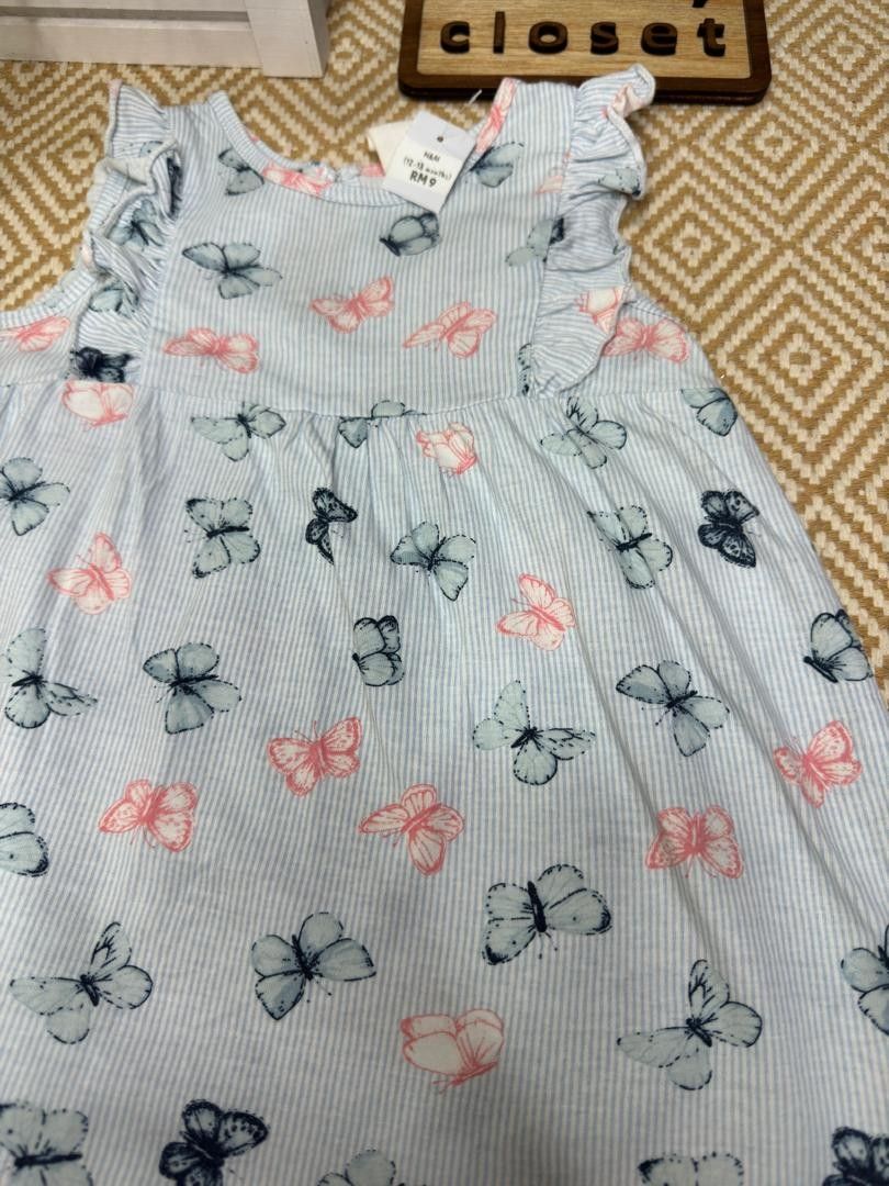H and m butterfly dress clearance