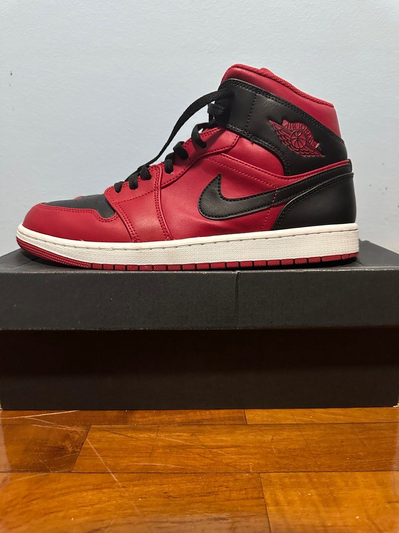 Jordan 1 mid retro Men s Fashion Footwear Sneakers on Carousell