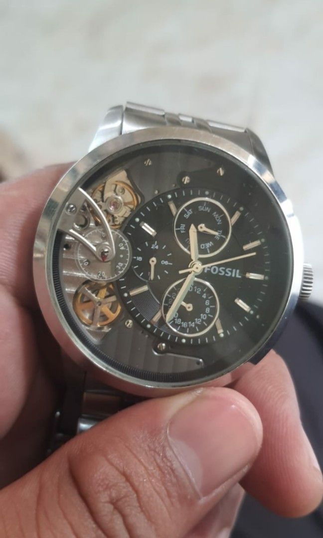 Jual Fossil ME1135 Townsman Black Dial Barang Mewah Jam Tangan di Carousell