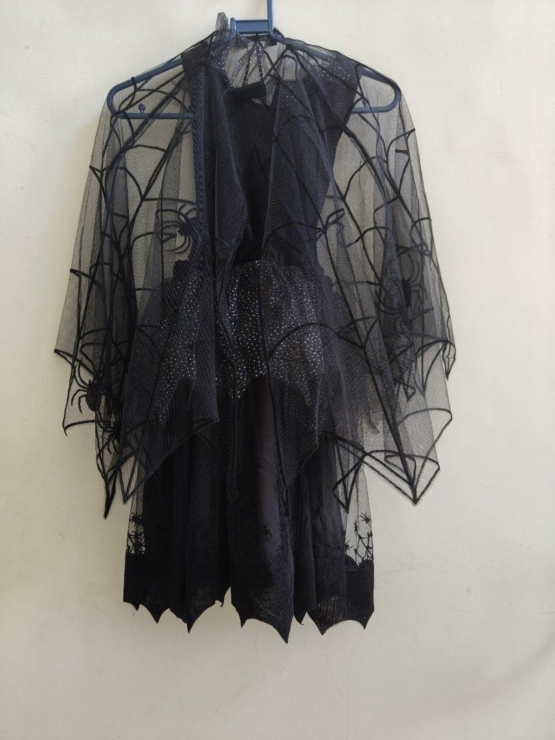 ZARA TUTU HALOWEEN PARTY DRESS HITAM ANAK KOSTUM HALLOWEEN BATWINGS BLACK  ZARA KIDS