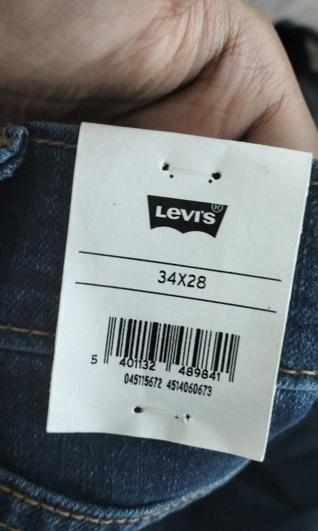 Levis jeans 34 x 28 outlet