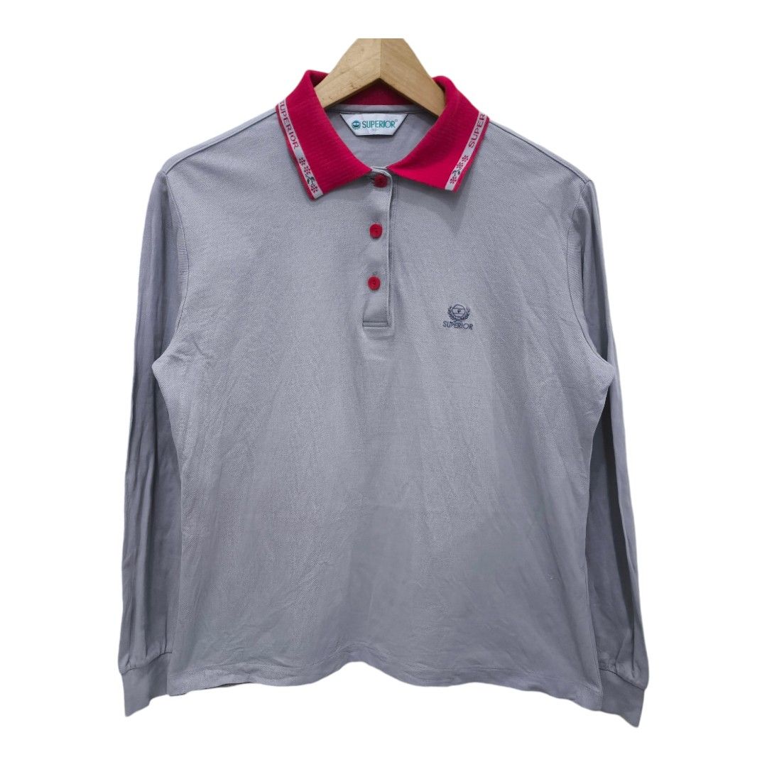 Long Sleeve polo shirt superior women's 90