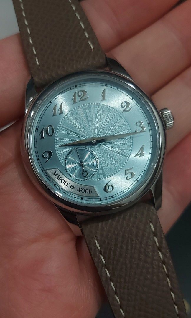 Marole and Wood Type 01-A Glacier Sunburst Dial Full Set