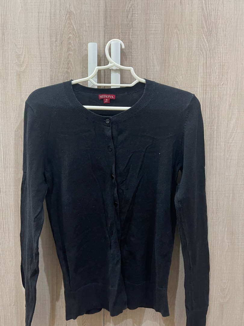Merona black sweater hotsell