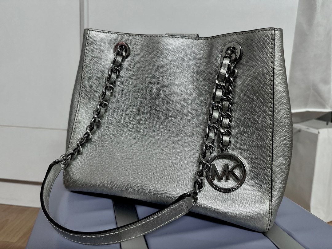Michael Kors Bag Susannah Medium Tote Luxury Bags Wallets on Carousell