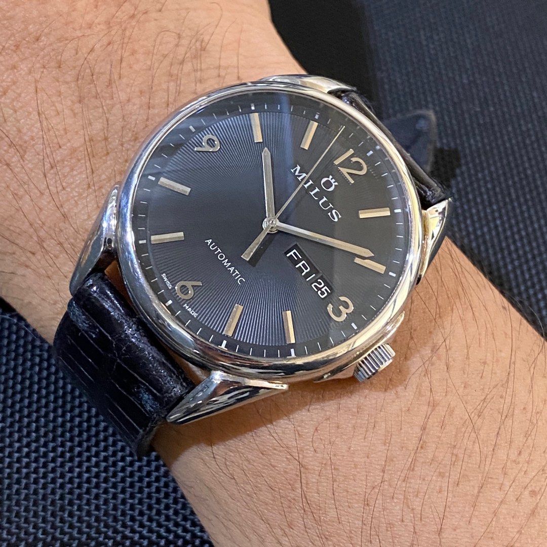Milus tirion classic original, Barang Mewah, Jam Tangan di Carousell