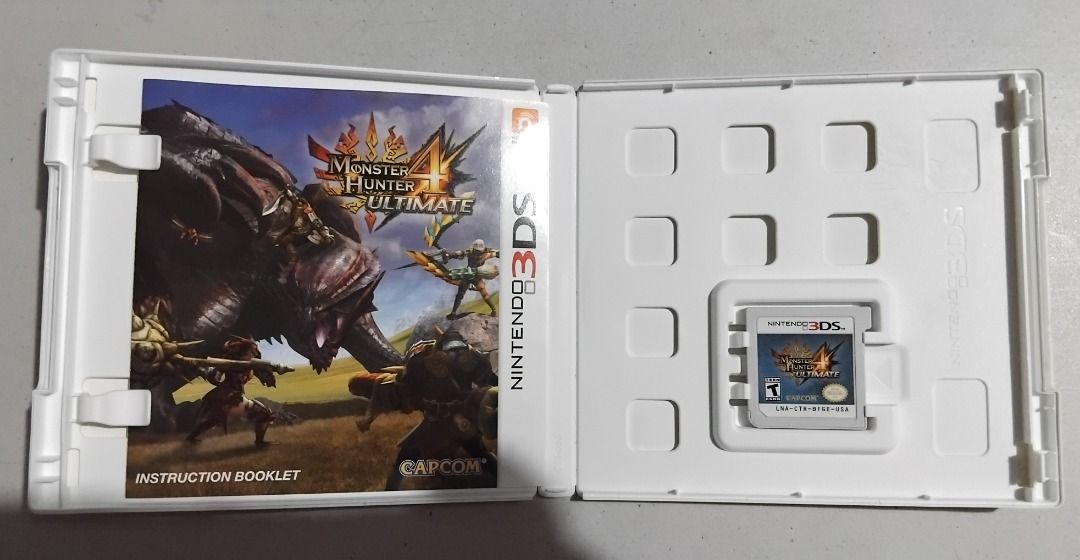 Monster Hunter 4 Ultimate - Nintendo 3DS (Category: Nintendo) located in Marikina City. Submitted by my-an (Listing ID 1321253450, Image 3). Description: Monster Hunter 4 Ultimate - Nintendo 3DS 2014 by Capcom Made in Japan Please see pictures..