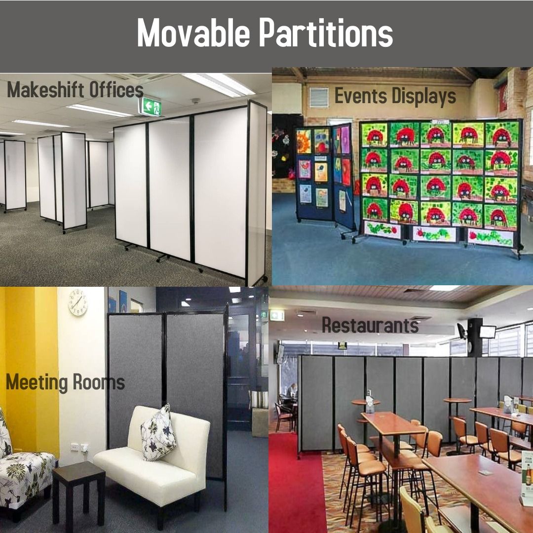 Movable Partitions/360 Degree Acoustic Room Divider/Office Partitions ...