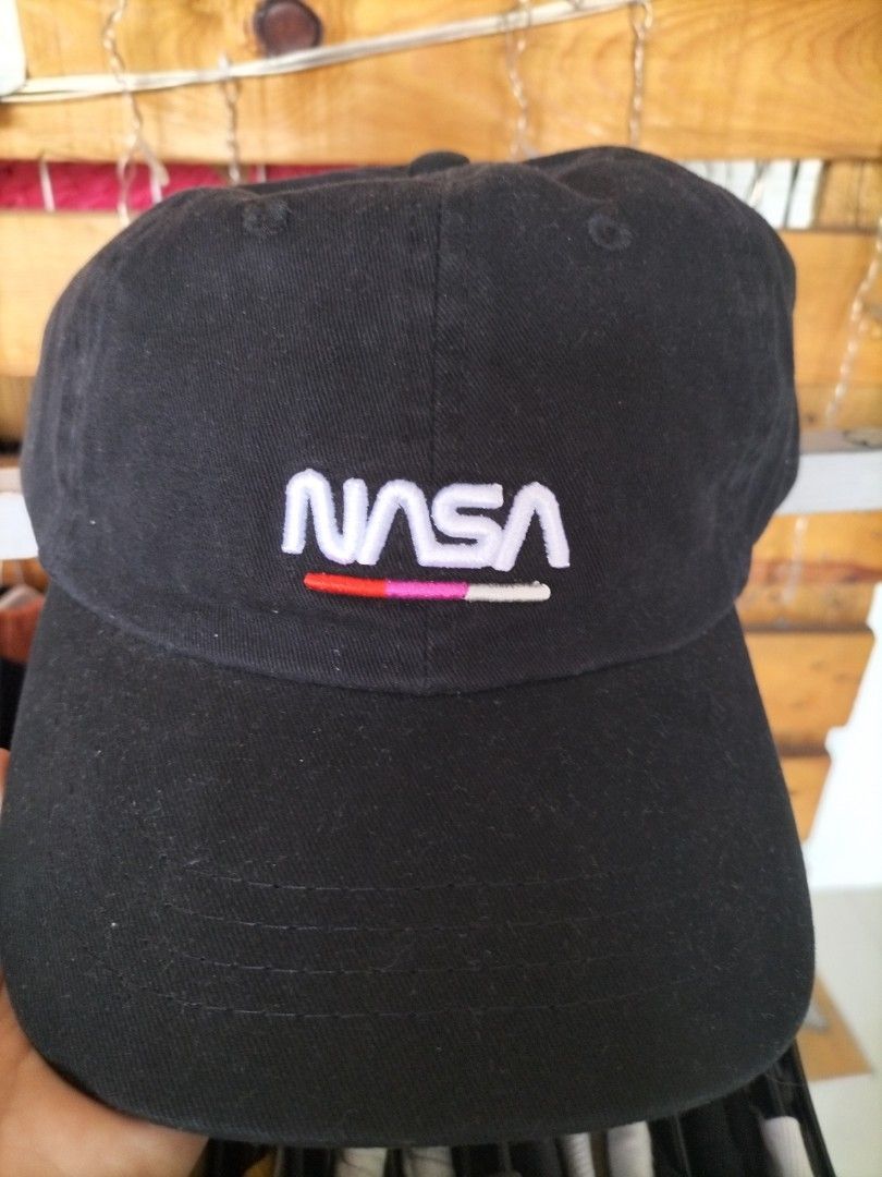 Nasa Cotton on Baseball Cap (Category: Caps & Hats) located in Bacoor. Submitted by dizenyo (Listing ID 1321162224, Image 1). Description: authentic cotton on cap brand new without price tag meet up bauan batangas, fpip or calamba shipping via jnt or lbc or lalamove c/o buyer #NASA #baseballcap #cap #black #blackcap #merch.