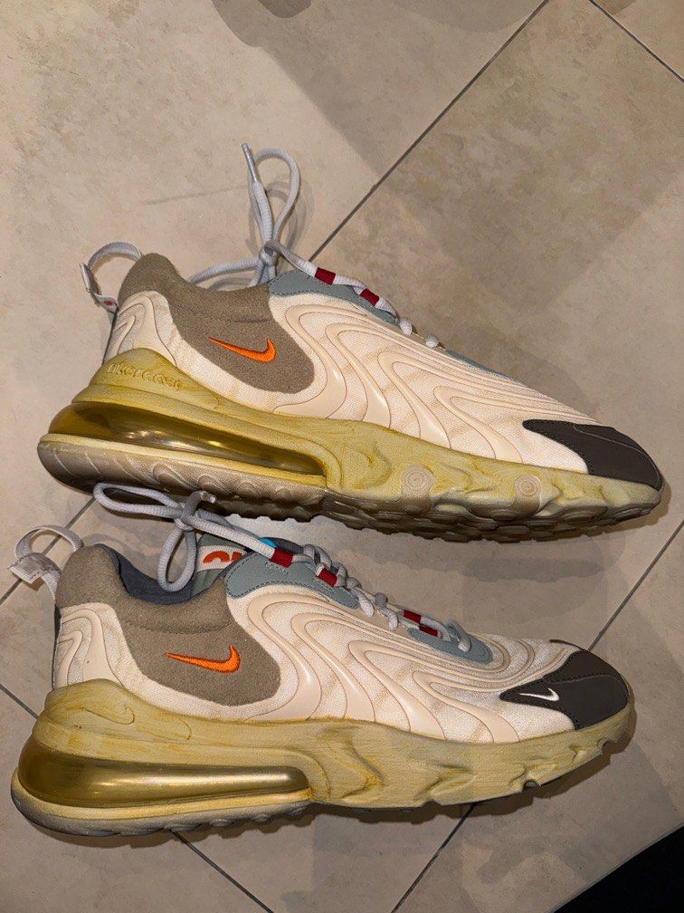 Nike Air Max 270 React ENG “Travis Scott - Cactus Trails” (Category: Sneakers) located in Makati City. Submitted by inezlebron (Listing ID 1321246929, Image 3). Description: .