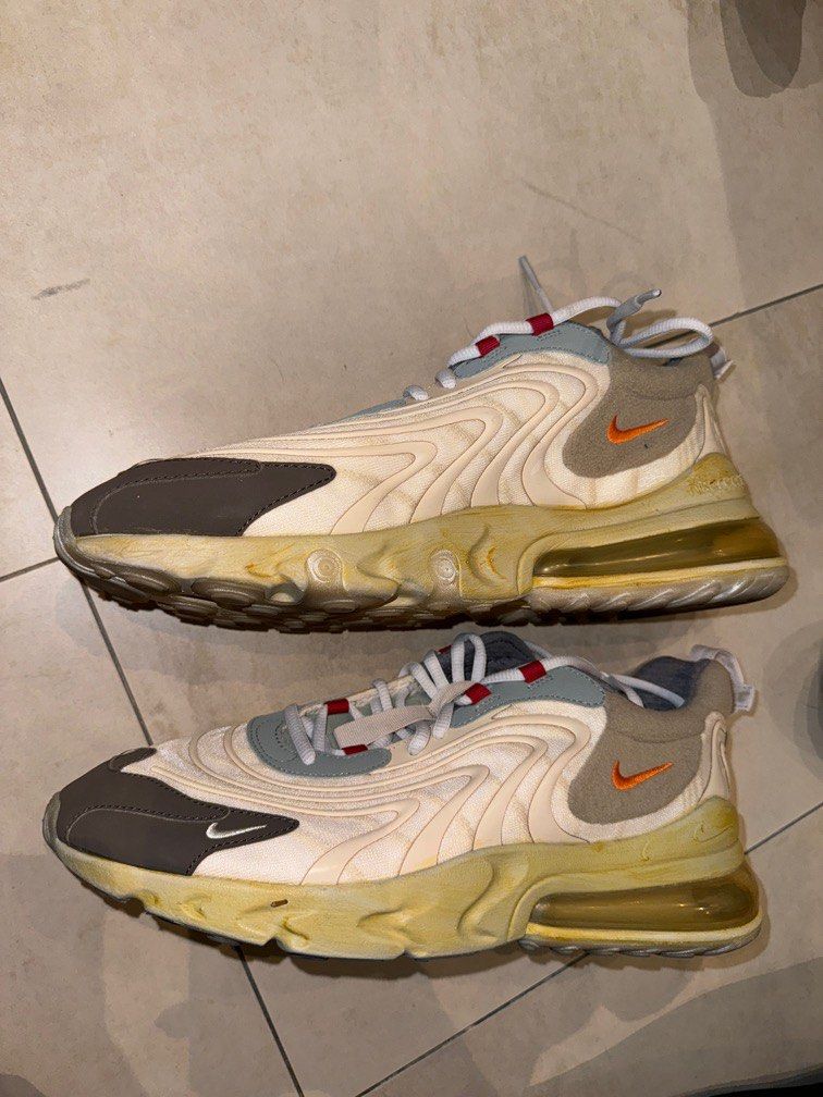 Nike Air Max 270 React ENG “Travis Scott - Cactus Trails” (Category: Sneakers) located in Makati City. Submitted by inezlebron (Listing ID 1321246929, Image 1). Description: .