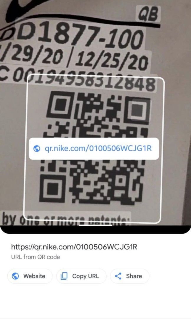 Nike Sacai Qr Code Nike Sacai, Fesyen Pria, Sepatu Sneakers Di