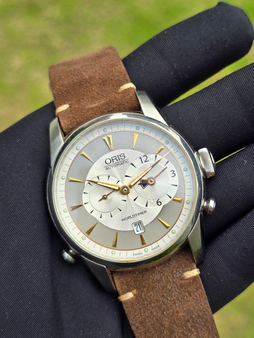 ORIS WORLD TIMER Artelier WORLDTIMER 01 690 7581 4051-07 22 48