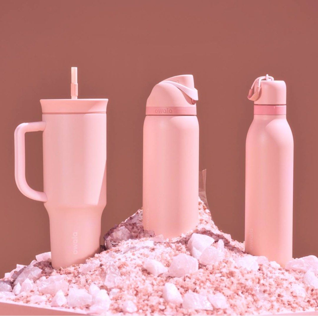 [PO] 24oz/32oz/40oz Owala Rose Quartz new colors, Furniture & Home Living, Kitchenware