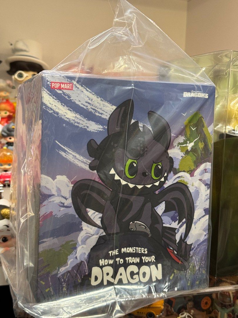 POPMART Labubu how to train your dragon BRAND NEW, Hobbies & Toys, Toys & Games on Carousell