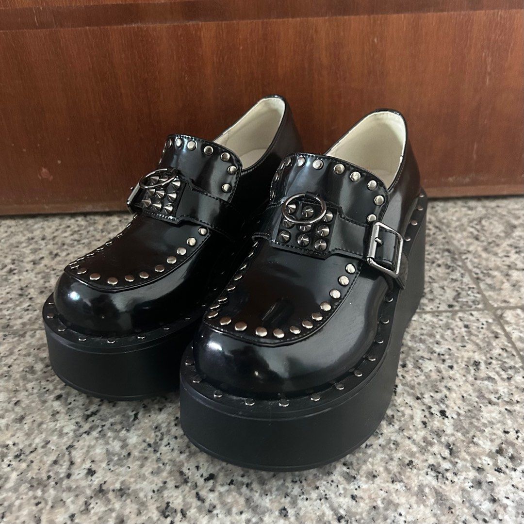 Studded platform shoes on sale