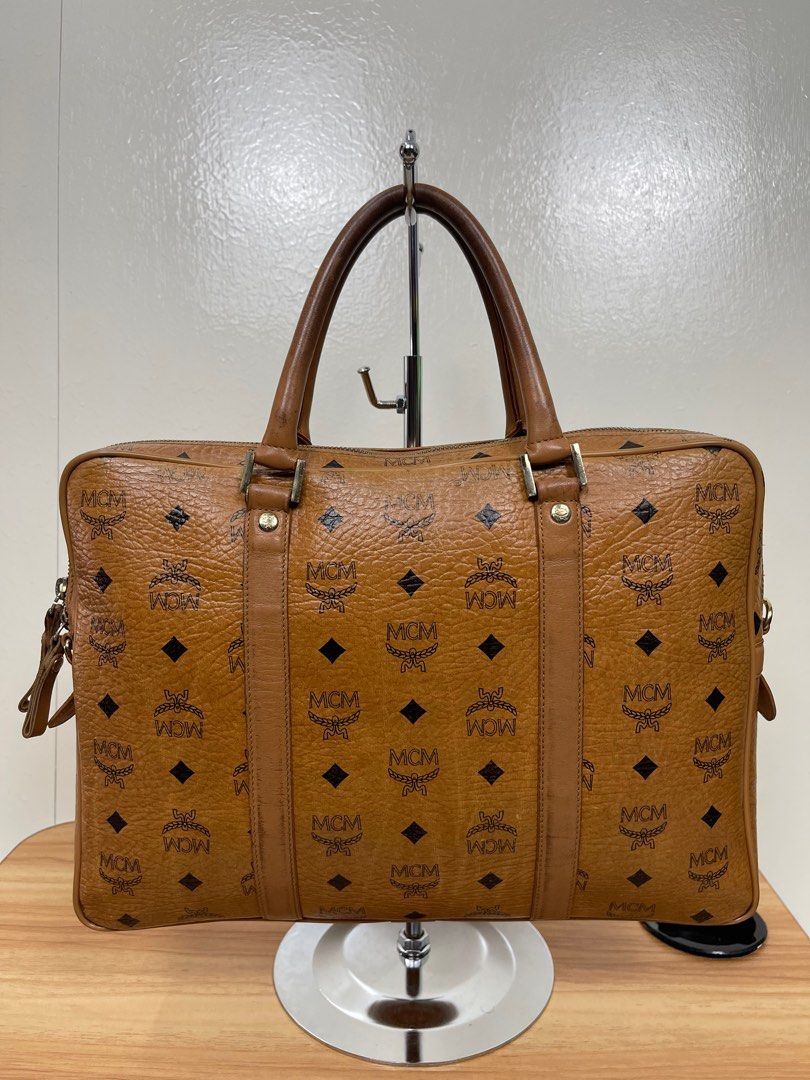 Mcm briefcase vintage outlet