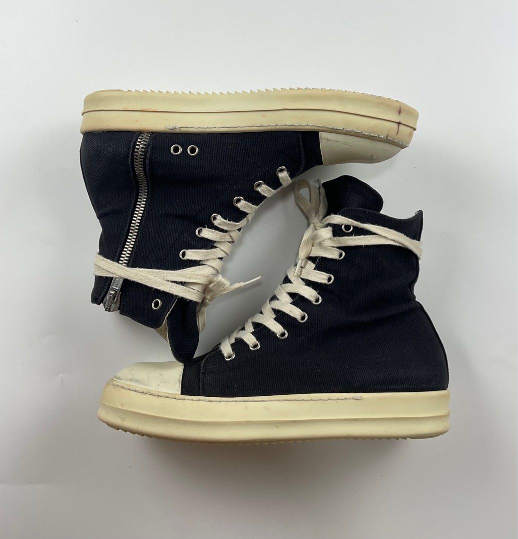 Rick owens ramones canvas 2025