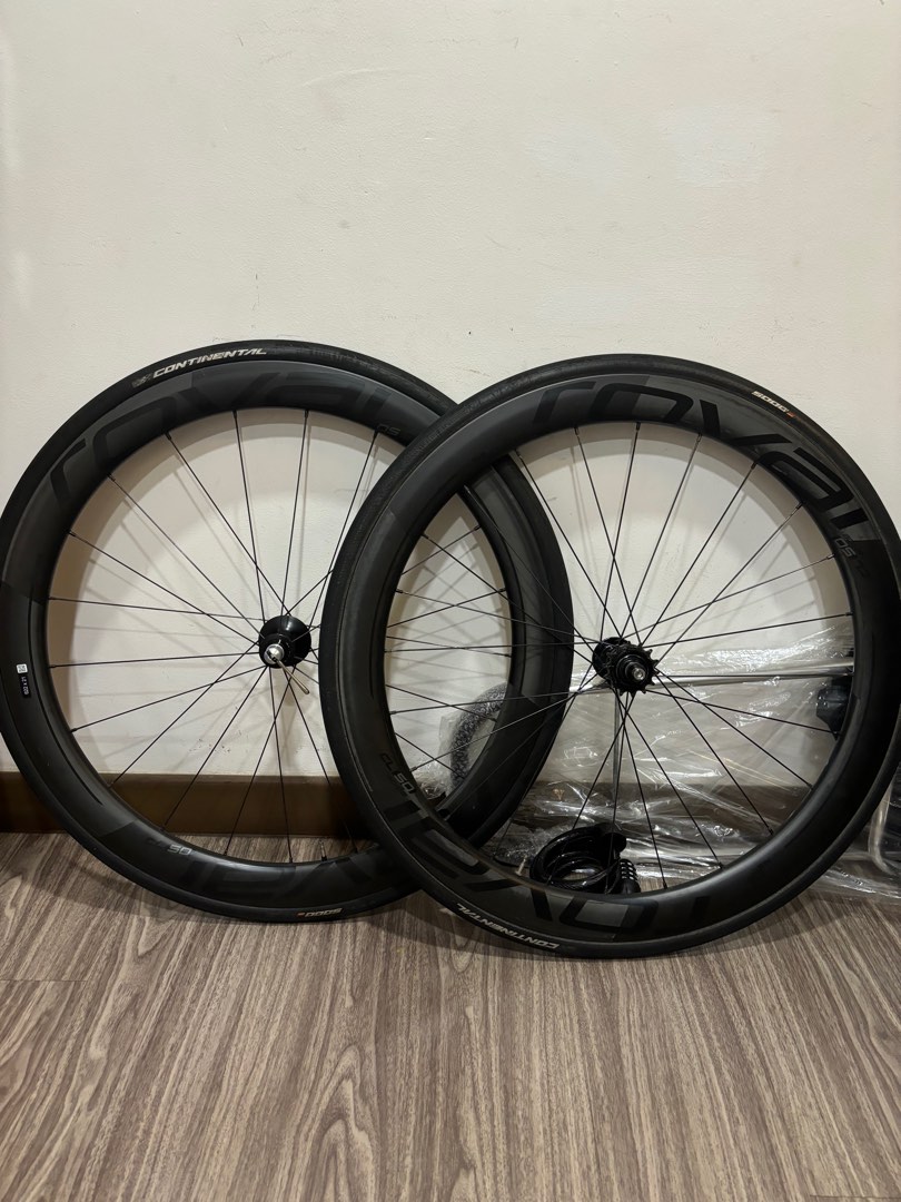Roval cl50 rapide track wheelset, Sports Equipment, Bicycles