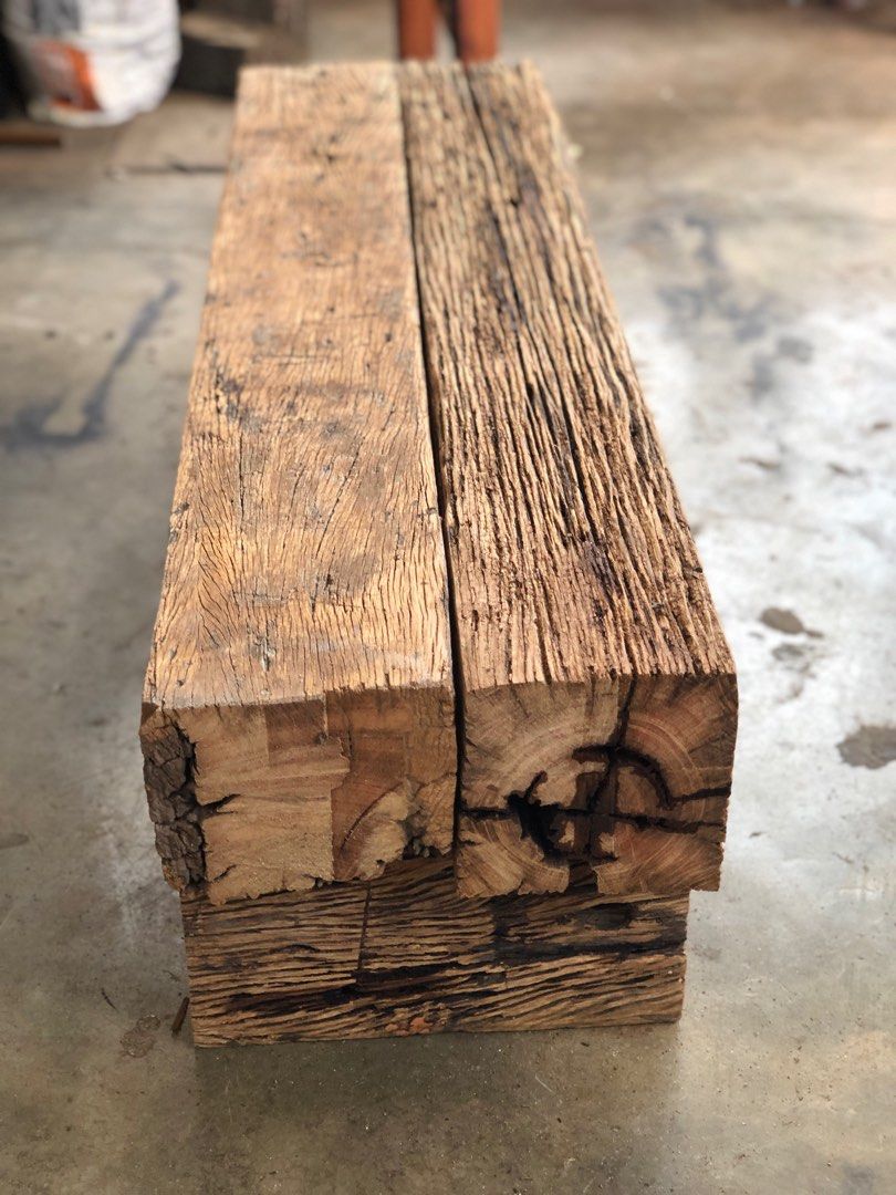 Rustic wooden bench (Category: Outdoor Furniture) located in Pasig City. Submitted by casambhomedecors (Listing ID 1321161221, Image 3). Description: .