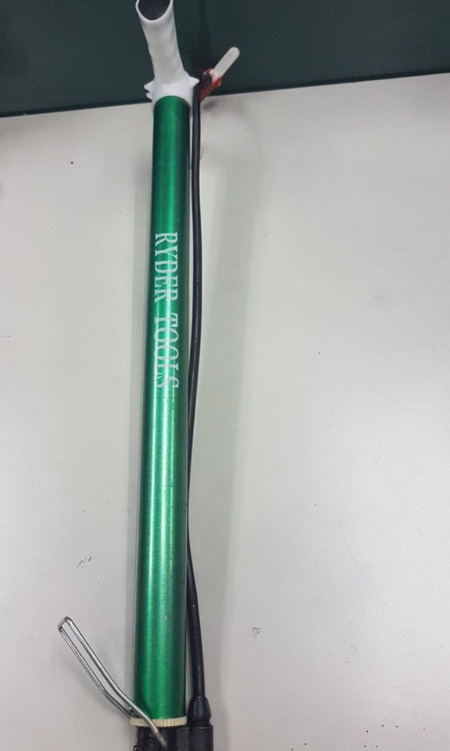 RYDER TOOLS Bicycle Air Pump (Category: Bicycles) located in Quezon City. Submitted by whizdepot (Listing ID 1321174294, Image 3). Description: Hand Air Pump Steel tube body Light weight and easy to use Perfect for motorcycle and bicycle tires Pressure tank for stronger pressure recommended for motor bikes and larger bikes.