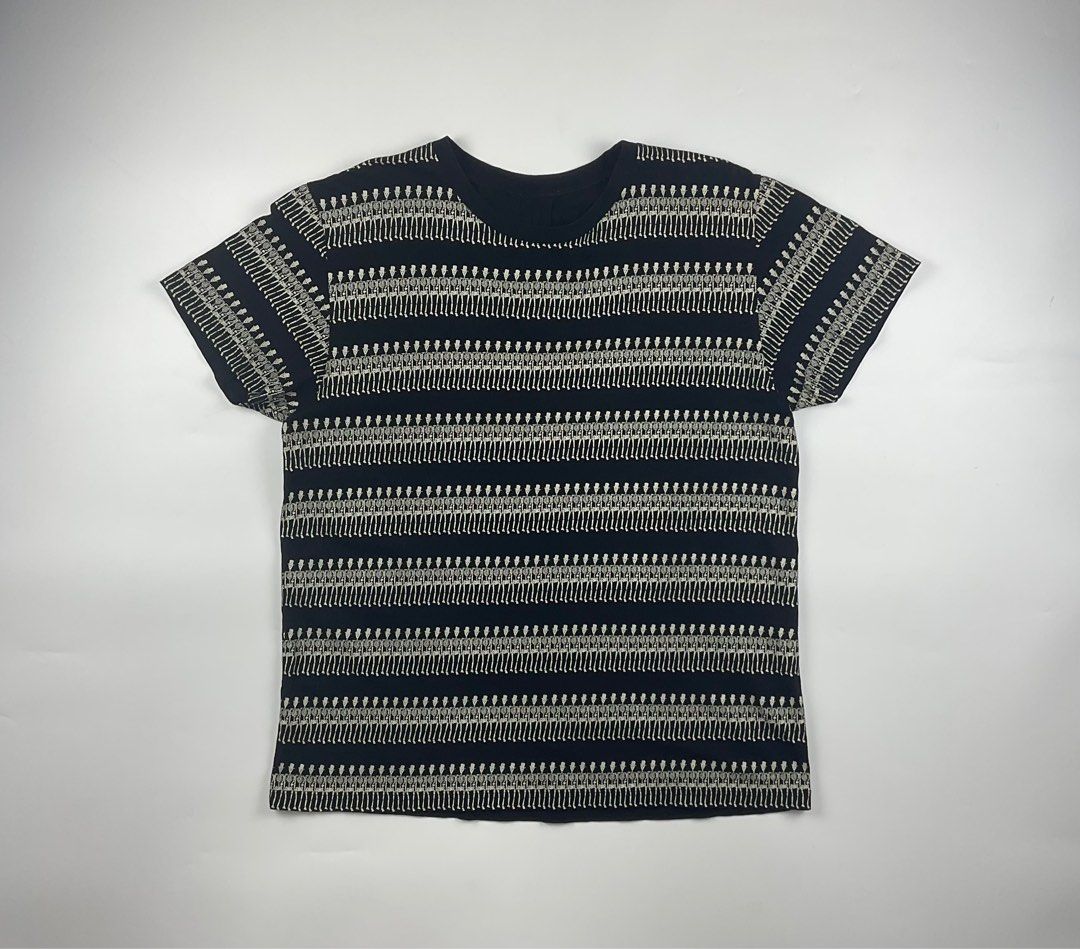 Saint laurent skeleton shirt cheap