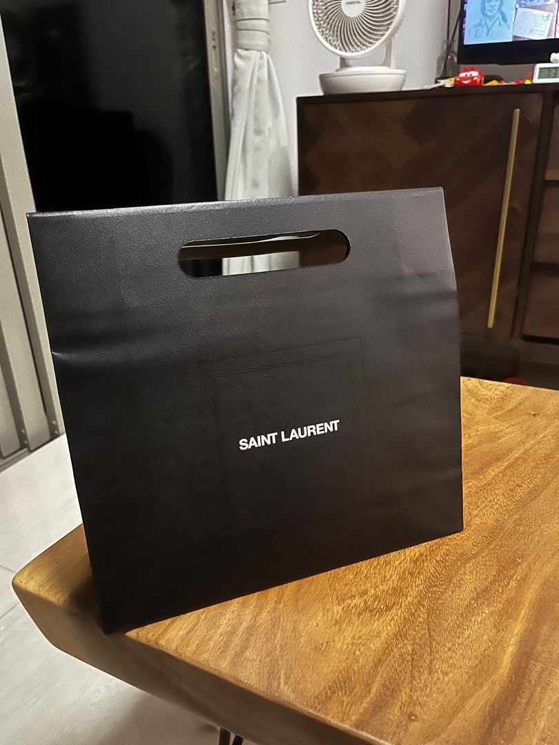 SAINT LAURENT YSL Paper Bag Empty