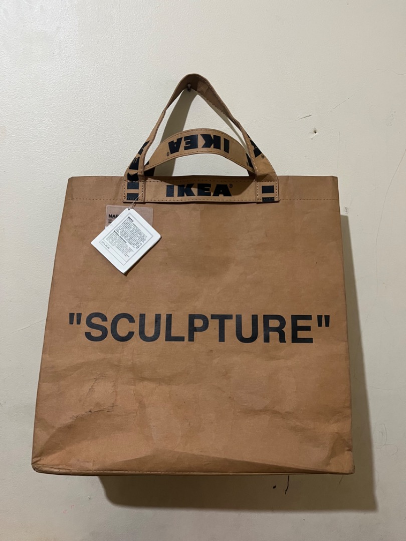 Virgil IKEAトートバッグSCULPTURE Abloh 新品タグ付