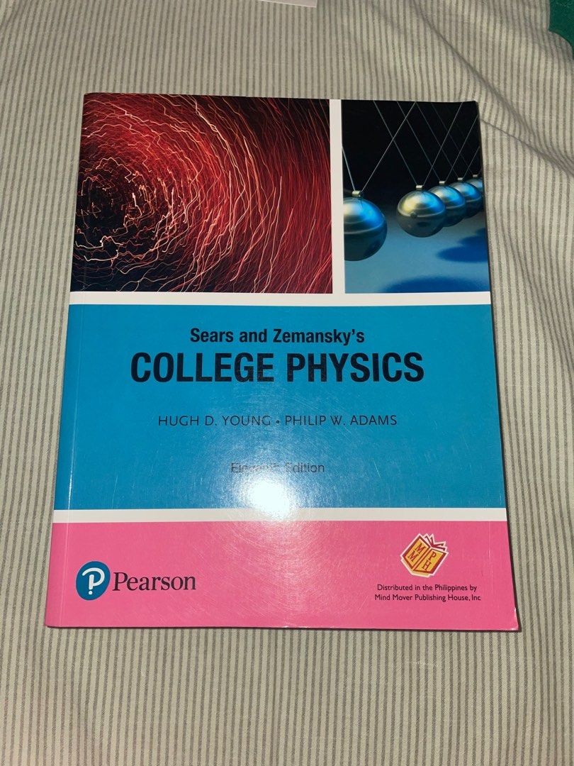 Sears and Zemansky’s College Physics 11th Edition (Category: Textbooks) located in Cavite. Submitted by _ysa_belle (Listing ID 1321223252, Image 1). Description: • Bought for ₱2,200 • Brand new, never been used • Authentic .