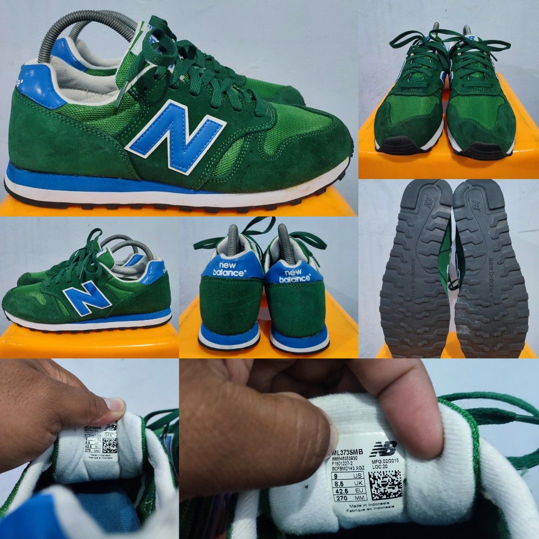 New balance hijau on sale