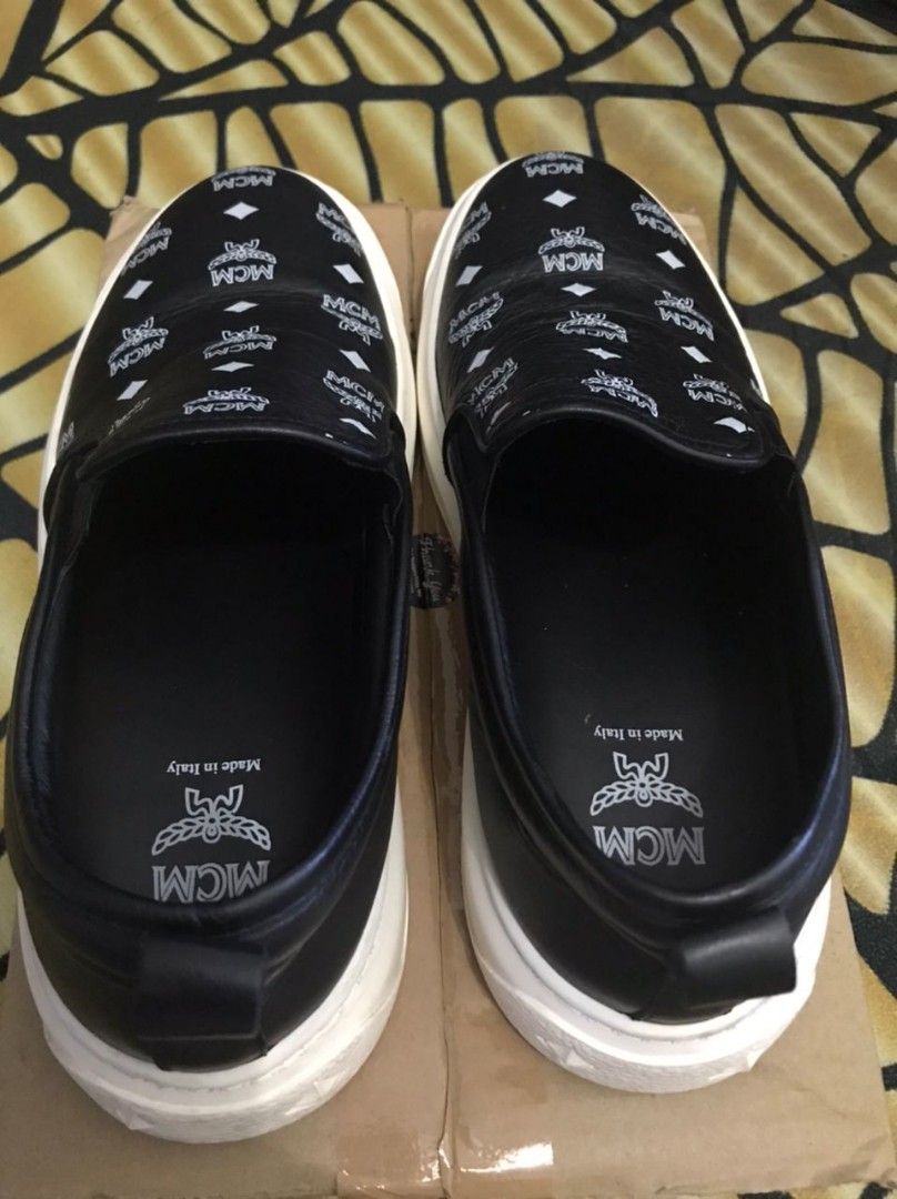 Mcm slip ons clearance